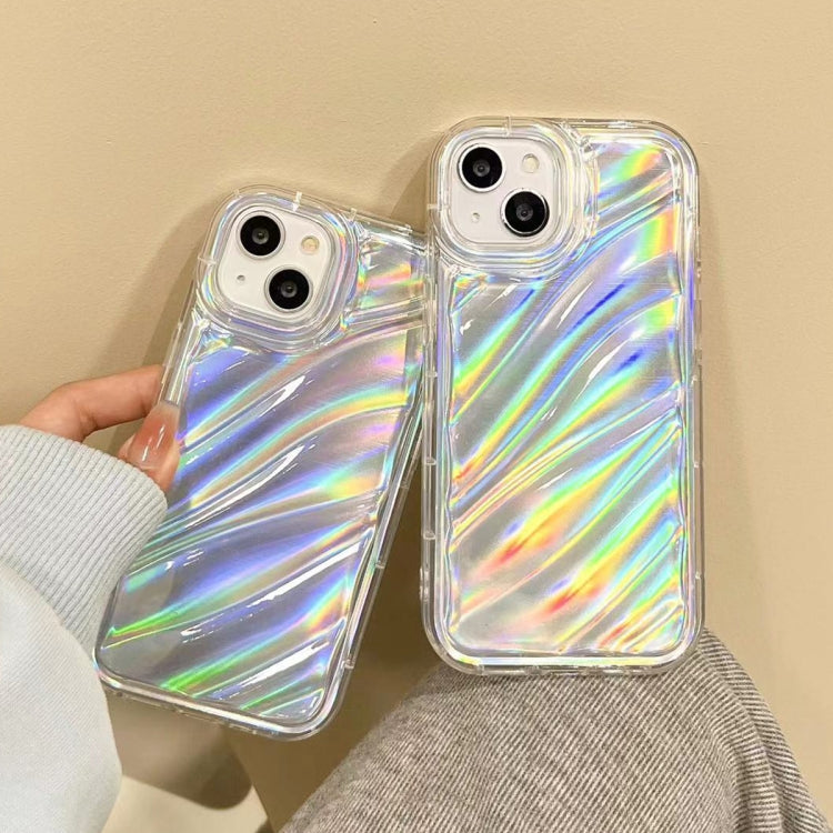 Laser Sequin Waves TPU Phone Case, For iPhone 14 Plus, For iPhone 14, For iPhone 14 Pro, For iPhone 14 Pro Max, For iPhone SE 2022 /2020 / 8 / 7, For iPhone 13 Pro Max