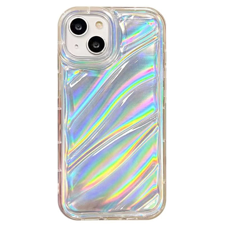 Laser Sequin Waves TPU Phone Case, For iPhone 14 Plus, For iPhone 14, For iPhone 14 Pro, For iPhone 14 Pro Max, For iPhone SE 2022 /2020 / 8 / 7, For iPhone 13 Pro Max
