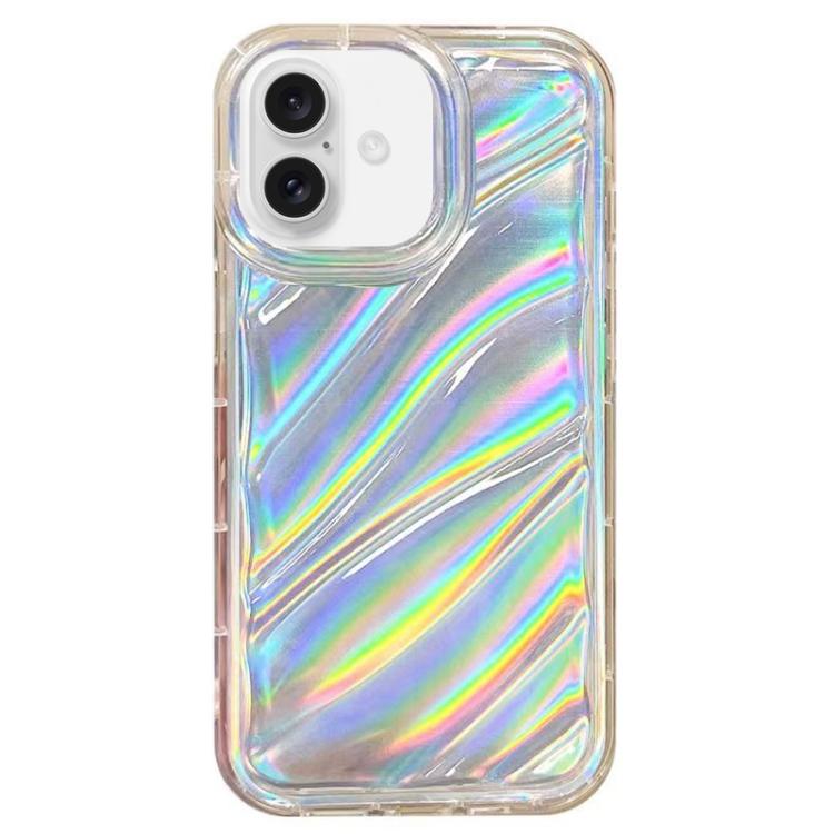 Laser Sequin Waves TPU Phone Case, For iPhone 14 Plus, For iPhone 14, For iPhone 14 Pro, For iPhone 14 Pro Max, For iPhone SE 2022 /2020 / 8 / 7, For iPhone 13 Pro Max