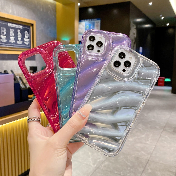 Laser Sequin Waves TPU Phone Case, For iPhone 11, For iPhone 11 Pro, For iPhone X / XS, For iPhone XR, For iPhone XS Max, For iPhone 8 Plus / 7 Plus