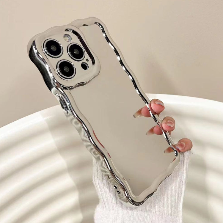 Electroplated Mirror Waves Silicone Phone Case, For iPhone 14 Plus, For iPhone 14, For iPhone 14 Pro, For iPhone 14 Pro Max, For iPhone 13 Pro Max, For iPhone 13 Pro, For iPhone 13, For iPhone 12, For iPhone 12 Pro Max, For iPhone 12 Pro���������������...