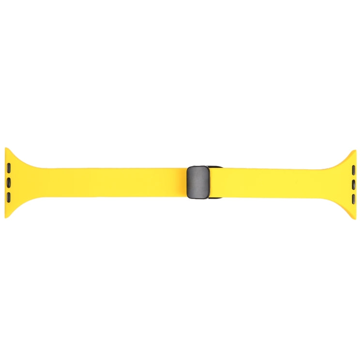 Magnetic Buckle Slim Silicone Watch Band, For Apple Watch Series 9 45mm