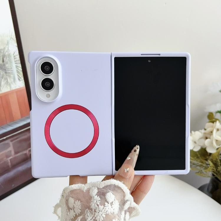 Skin Feel Magsafe Magnetic Shockproof PC Phone Case, For Galaxy Z Fold8 5G, For Galaxy Z Flip8 5G