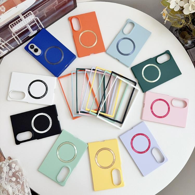 Skin Feel Magsafe Magnetic Shockproof PC Phone Case, For Galaxy Z Fold8 5G, For Galaxy Z Flip8 5G