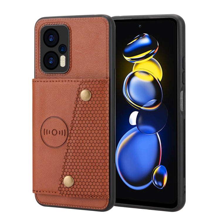 Double Buckle Card Slots Magnetic Phone Case