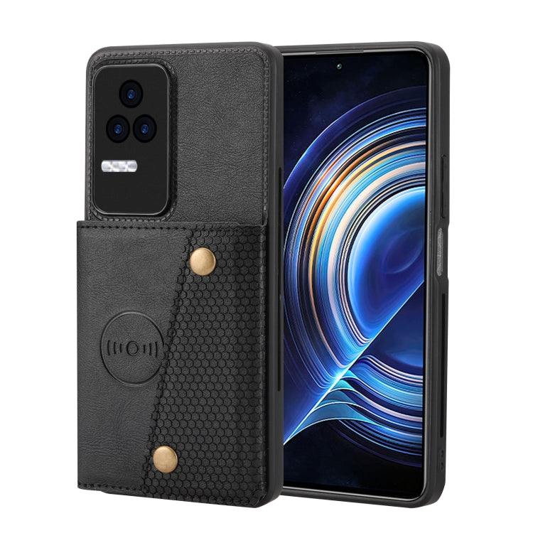 Double Buckle Card Slots Magnetic Phone Case
