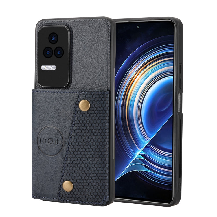 Double Buckle Card Slots Magnetic Phone Case
