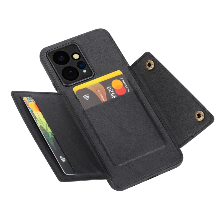 Double Buckle Card Slots Magnetic Phone Case