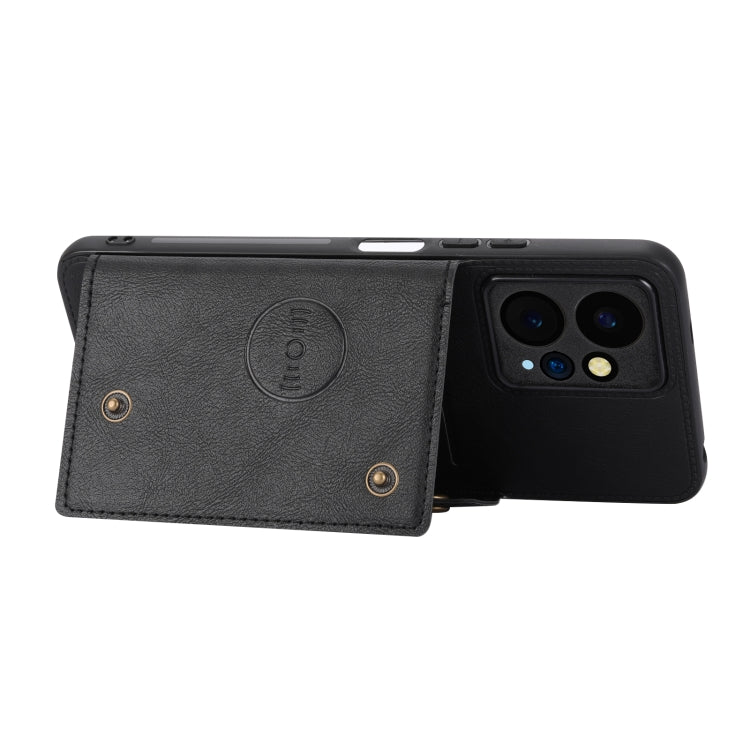 Double Buckle Card Slots Magnetic Phone Case