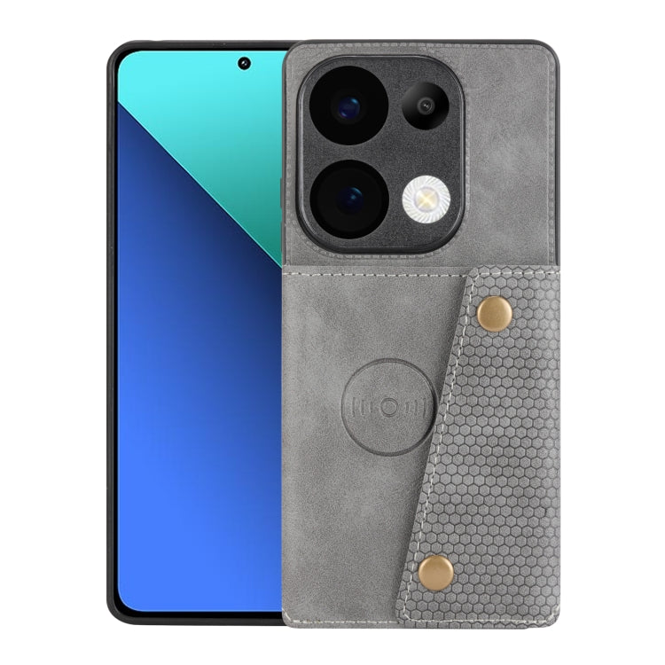 Double Buckle Card Slots Magnetic Phone Case