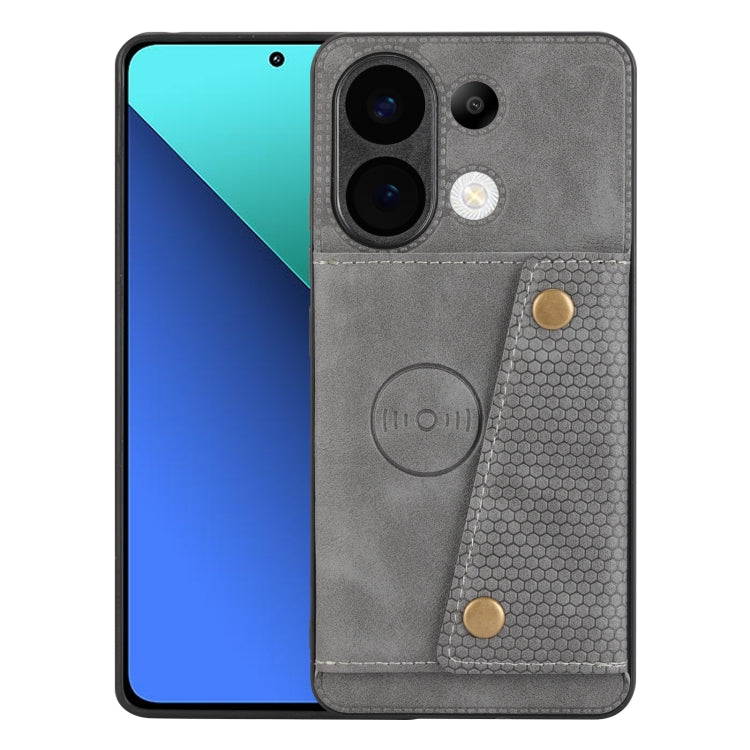 Double Buckle Card Slots Magnetic Phone Case