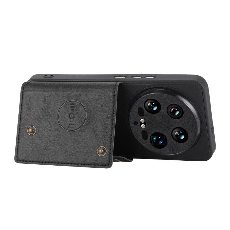 Double Buckle Card Slots Magnetic Phone Case