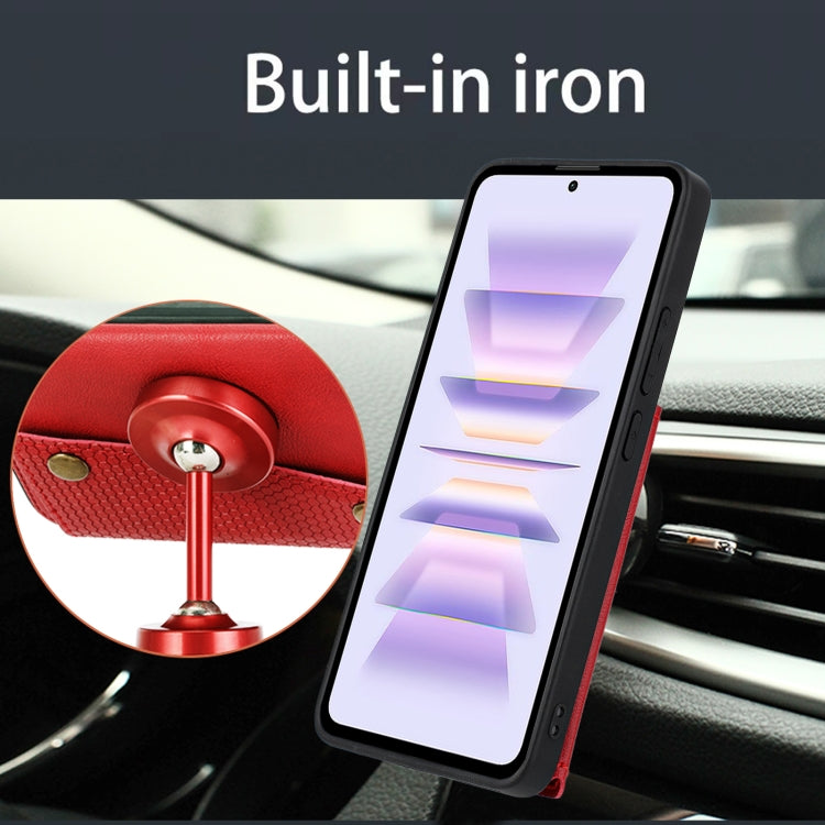 Double Buckle Card Slots Magnetic Phone Case