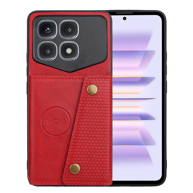 Double Buckle Card Slots Magnetic Phone Case