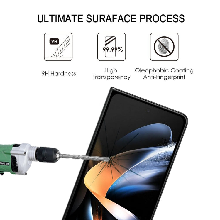Lot de 25 films de protection d'écran en verre trempé pour Samsung Galaxy Z Fold5 (25 pièces)