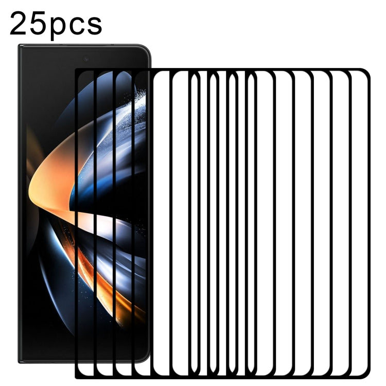Lot de 25 films de protection d'écran en verre trempé pour Samsung Galaxy Z Fold5 (25 pièces)
