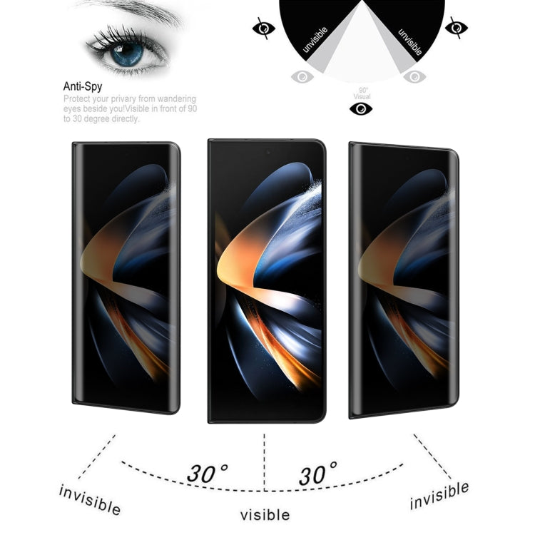 25pcs Inner Screen Privacy Full Cover Screen Protector Tempered Glass Film, For Samsung Galaxy Z Fold5 (25 PCS)