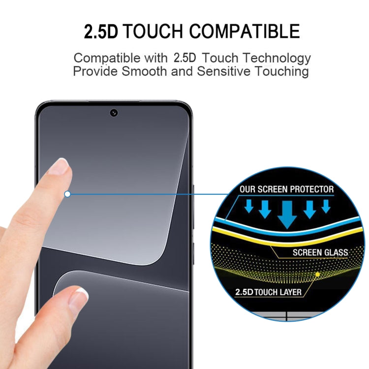25pcs Full Glue 3D Curved Edge Full Screen Tempered Glass Film