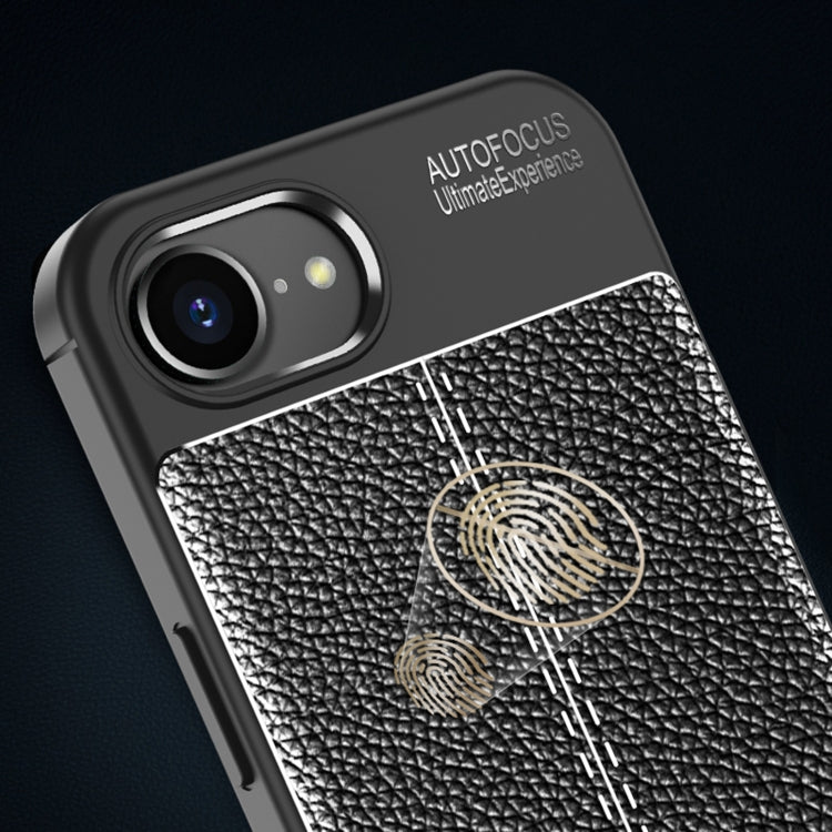Litchi Texture Shockproof TPU Phone Case, For iPhone 16 Pro Max, For iPhone 16 Pro, For iPhone 16 Plus, For iPhone 16, iPhone 16e, For iPhone 15 Pro Max, For iPhone 15 Pro, For iPhone 15 Plus, For iPhone 15