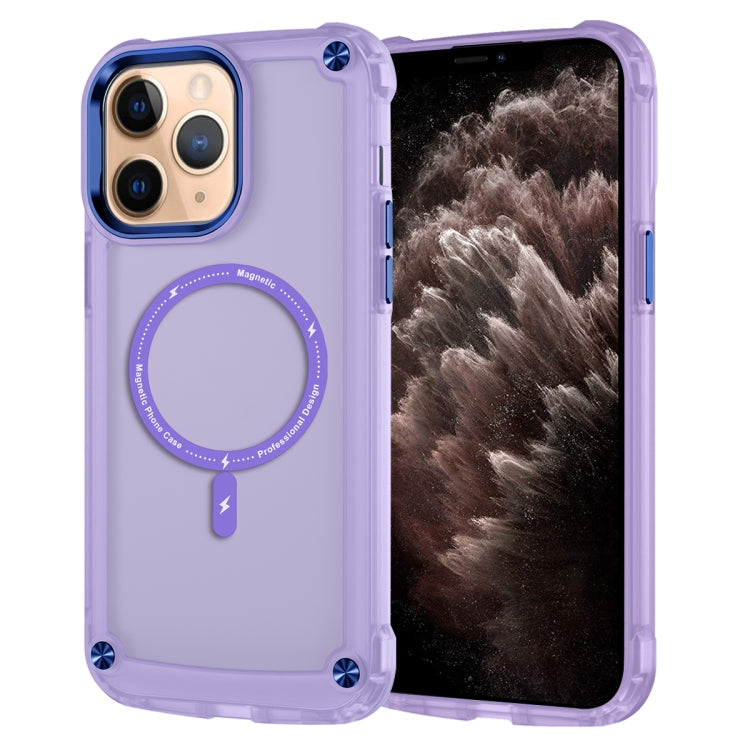 Skin Feel TPU + PC MagSafe Magnetic Phone Case, For iPhone 11 Pro