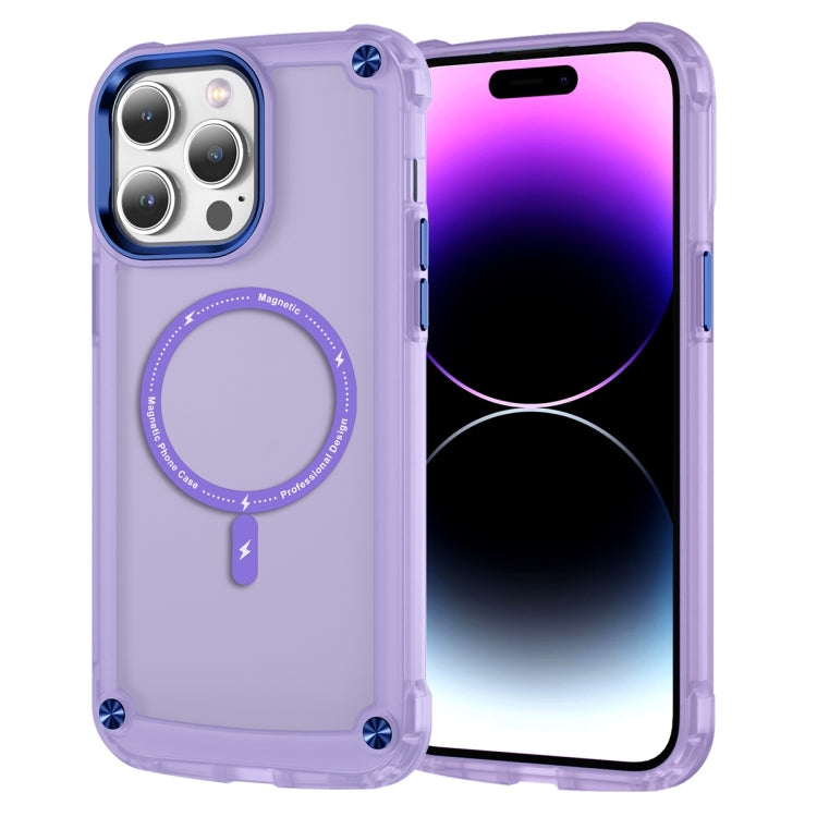 Skin Feel TPU + PC MagSafe Magnetic Phone Case, For iPhone 16e, For iPhone 16 Pro Max, For iPhone 16 Pro, For iPhone 16 Plus, For iPhone 16, For iPhone 15 Pro Max