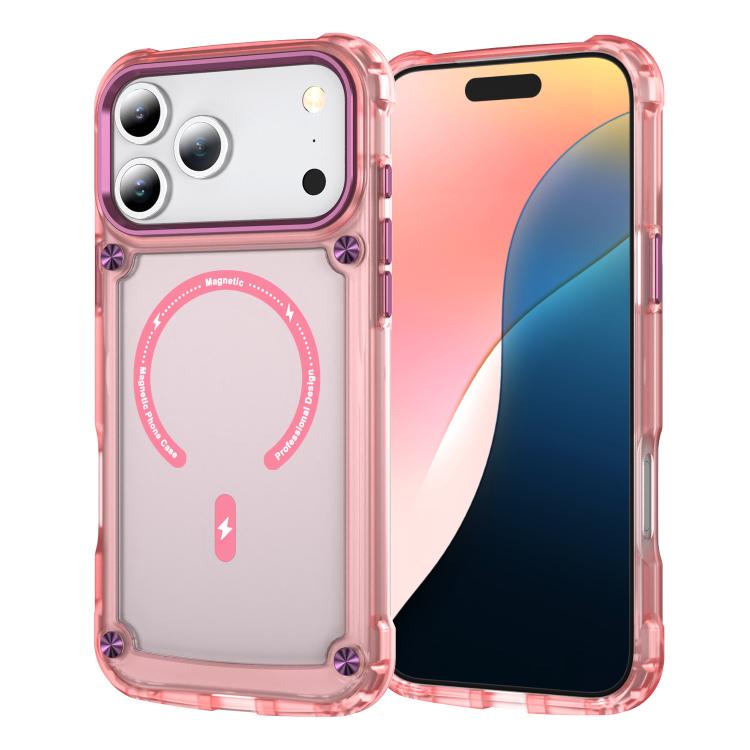 Skin Feel TPU + PC MagSafe Magnetic Phone Case, For iPhone 16e, For iPhone 16 Pro Max, For iPhone 16 Pro, For iPhone 16 Plus, For iPhone 16, For iPhone 15 Pro Max