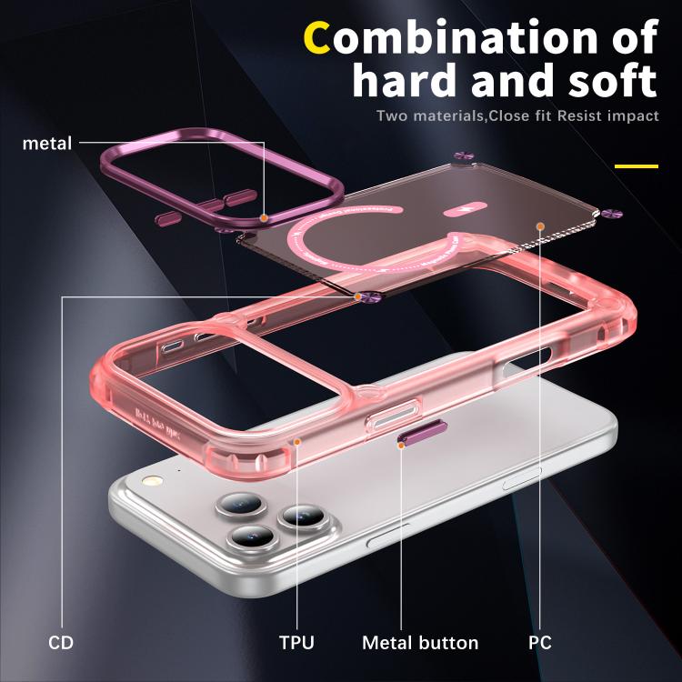 Skin Feel TPU + PC MagSafe Magnetic Phone Case, For iPhone 16e, For iPhone 16 Pro Max, For iPhone 16 Pro, For iPhone 16 Plus, For iPhone 16, For iPhone 15 Pro Max