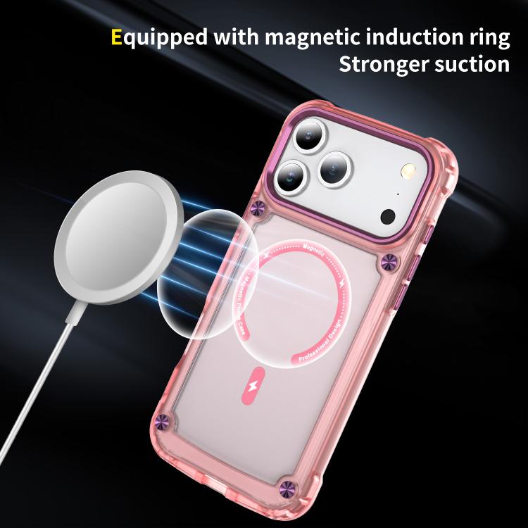 Skin Feel TPU + PC MagSafe Magnetic Phone Case, For iPhone 16e, For iPhone 16 Pro Max, For iPhone 16 Pro, For iPhone 16 Plus, For iPhone 16, For iPhone 15 Pro Max