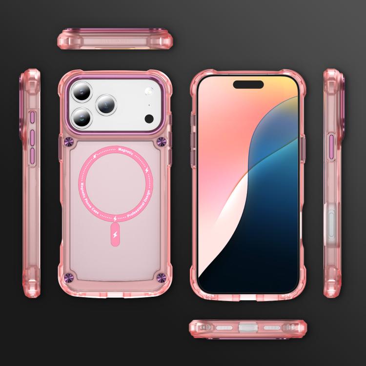 Skin Feel TPU + PC MagSafe Magnetic Phone Case, For iPhone 16e, For iPhone 16 Pro Max, For iPhone 16 Pro, For iPhone 16 Plus, For iPhone 16, For iPhone 15 Pro Max