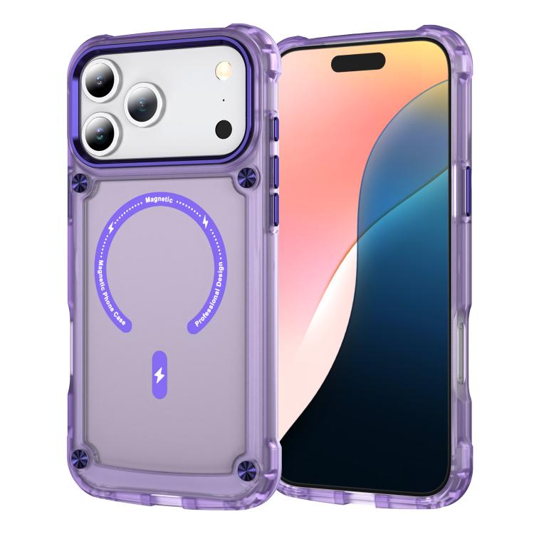Skin Feel TPU + PC MagSafe Magnetic Phone Case, For iPhone 16e, For iPhone 16 Pro Max, For iPhone 16 Pro, For iPhone 16 Plus, For iPhone 16, For iPhone 15 Pro Max