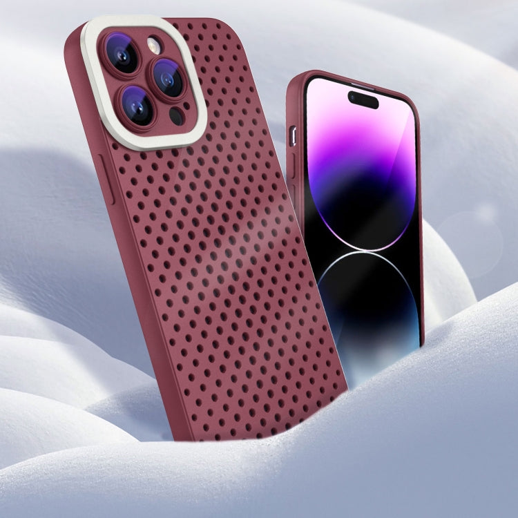 Hollow Heat Dissipation TPU Phone Case, For iPhone 14 Plus, For iPhone 14, For iPhone 14 Pro, For iPhone 14 Pro Max