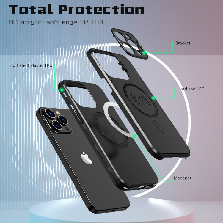 MagSafe Magnetic Invisible Camera Holder Phone Case, For iPhone 15 Pro Max, For iPhone 15 Pro, For iPhone 15 Plus, For iPhone 15