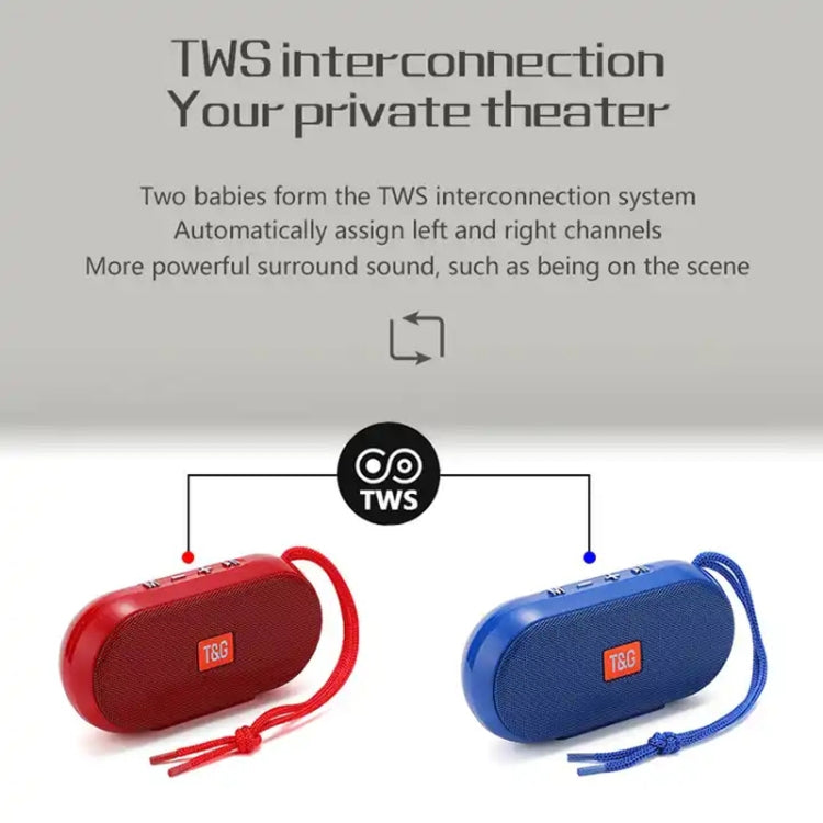 T&G TG179 Outdoor Multifunctional Wireless Bluetooth Speaker Support USB / TF / FM