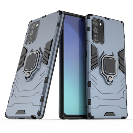 Rugged PC TPU protective case with ring holder for Samsung Galaxy Note20 Ultra