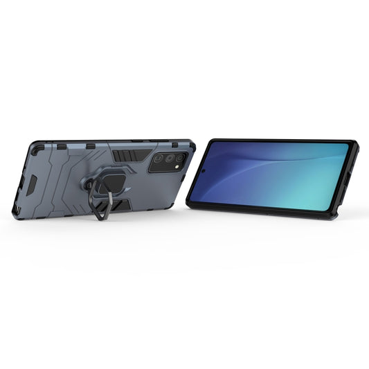 Ring holder attachment detail on protective smartphone case for Galaxy Note20 Ultra