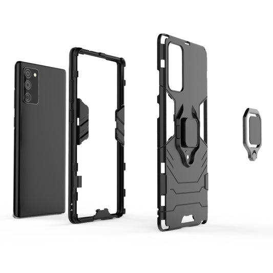 Side profile showing TPU bumper protection on Galaxy Note20 Ultra mobile case