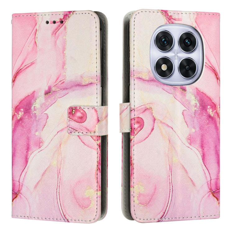 Painted Marble Pattern Leather Phone Case, For Redmi 14C 4G / A3 Pro, For Redmi Note 14 5G Global, For Redmi Note 14 Pro 5G Global, For Redmi K70 Pro / K70