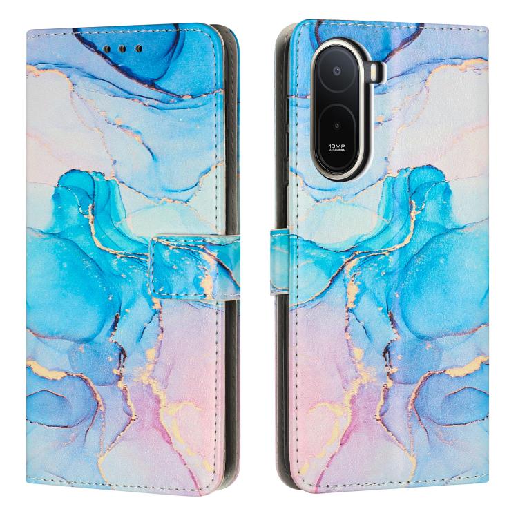 Painted Marble Pattern Leather Phone Case, For Redmi 15a 5G, For Redmi A7 Pro 4G 171mm, For Redmi Turbo 5 Max / Poco X8 Pro Max 5G, For Redmi Turbo 5 / Poco X8 Pro 5G