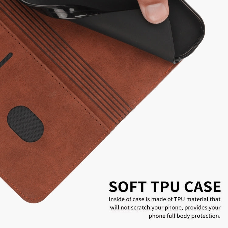 Diamond Splicing Skin Feel Magnetic Leather Phone Case