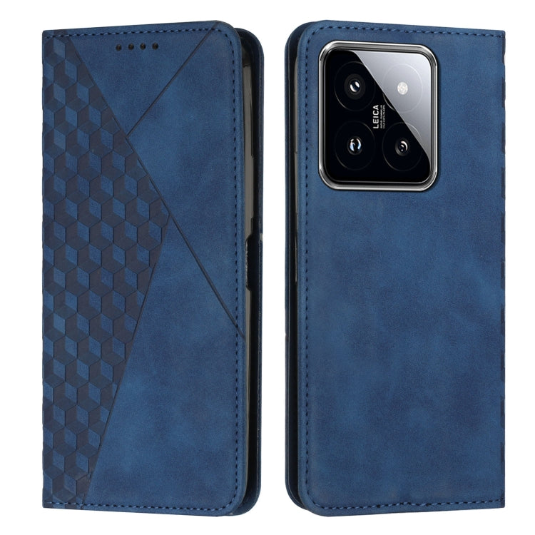 Diamond Splicing Skin Feel Magnetic Leather Phone Case