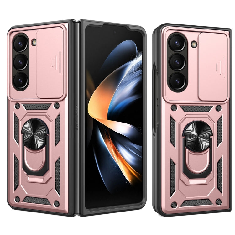 Sliding Camera Cover Design TPU+PC Phone Case, For Samsung Galaxy Z Fold6, For Samsung Galaxy Z Fold5