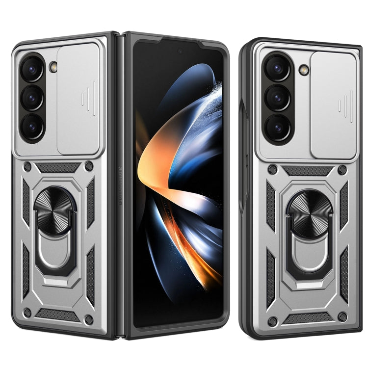 Sliding Camera Cover Design TPU+PC Phone Case, For Samsung Galaxy Z Fold6, For Samsung Galaxy Z Fold5