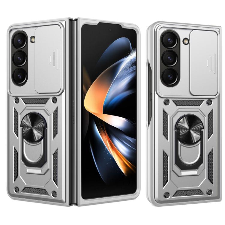 Sliding Camera Cover Design TPU+PC Phone Case, For Samsung Galaxy Z Fold8, For Samsung Galaxy Z Fold7, For Samsung Galaxy Z Fold6