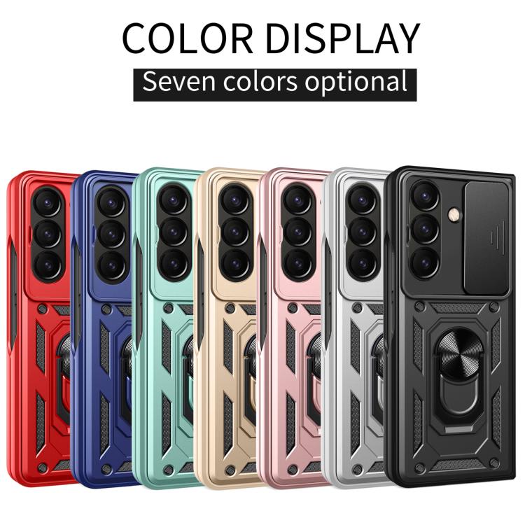 Sliding Camera Cover Design TPU+PC Phone Case, For Samsung Galaxy Z Fold8, For Samsung Galaxy Z Fold7, For Samsung Galaxy Z Fold6