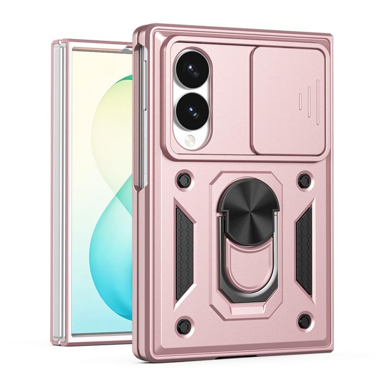 Sliding Camera Cover Design TPU+PC Phone Case, For Galaxy Z Fold8 5G, For Galaxy Z Fold8 Ultra 5G, For Samsung Galaxy Z Fold7