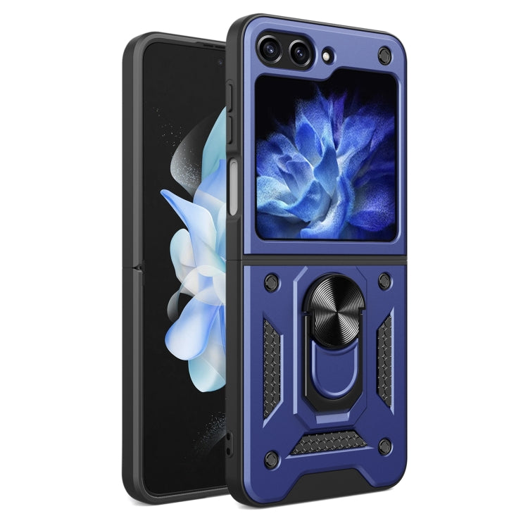 Coque Armor avec support magnétique en TPU et PC pour Samsung Galaxy Z Flip6 et Samsung Galaxy Z Flip5
