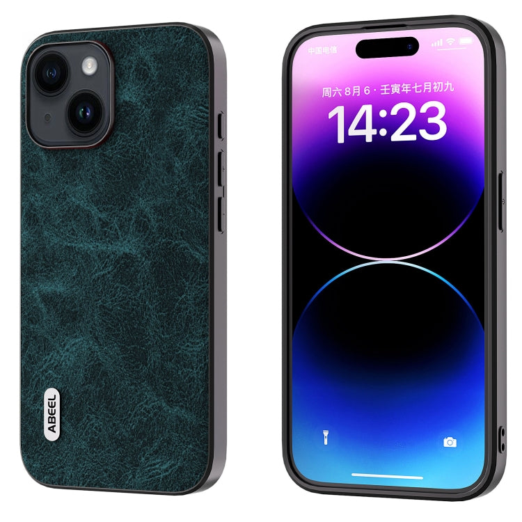 ABEEL Dream Litchi Texture PU Phone Case, For iPhone 15 Pro Max, For iPhone 15 Pro, For iPhone 15 Plus, For iPhone 15, For iPhone 14 Plus, For iPhone 14