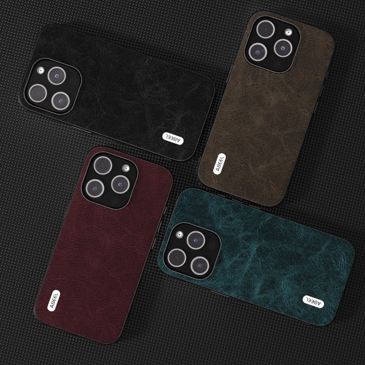 ABEEL Dream Litchi Texture PU Phone Case, For iPhone 14 Pro, For iPhone 14 Pro Max
