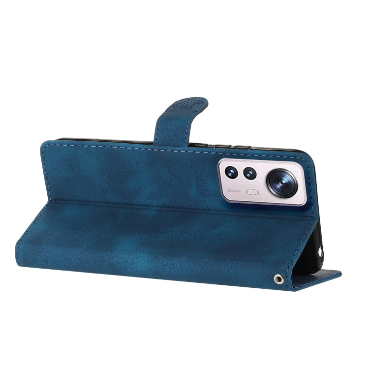 Flower Butterfly Embossing Pattern Leather Phone Case