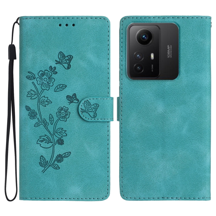 Flower Butterfly Embossing Pattern Leather Phone Case, For Xiaomi Redmi Note 12S, For Xiaomi Redmi 13C 4G, For Xiaomi Redmi Note 12 Pro 5G, For Xiaomi 13T